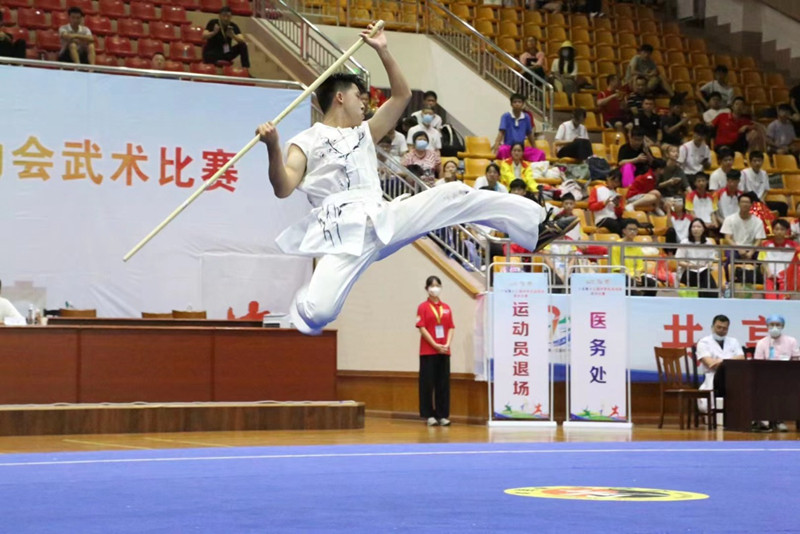 广州市代表队在第十三届中学生运动会武术比赛中喜获佳绩